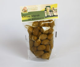 Olive verdi in salamoia 250 gr