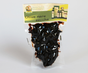 Olive nere secche 250 gr