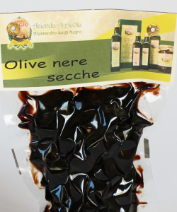 Olive nere secche 250 gr