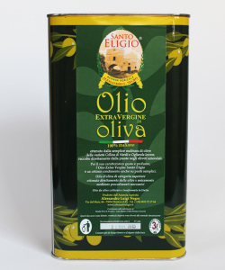 TANICA DA 3 LT OLIO EXTRAVERGINE DI OLIVA SANTO ELIGIO