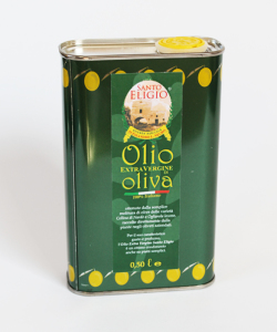 Tanica da 0,5 lt Olio Extravergine di Oliva Santo Eligio