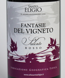 Fantasie del Vigneto, Vino rosso