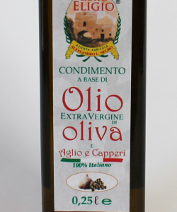 Bottiglia da 0,25 lt Olio Extravergine di Oliva Santo Eligio