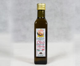 Olio di oliva aglio e capperi da 0,25 lt